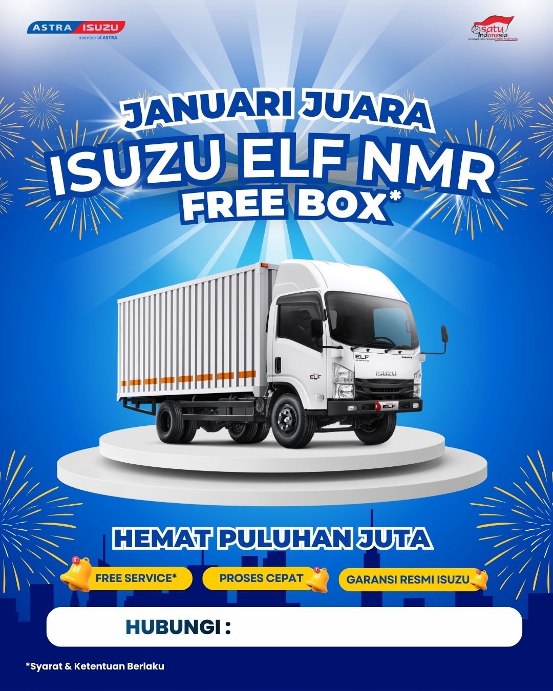 Promo Isuzu NMR Box